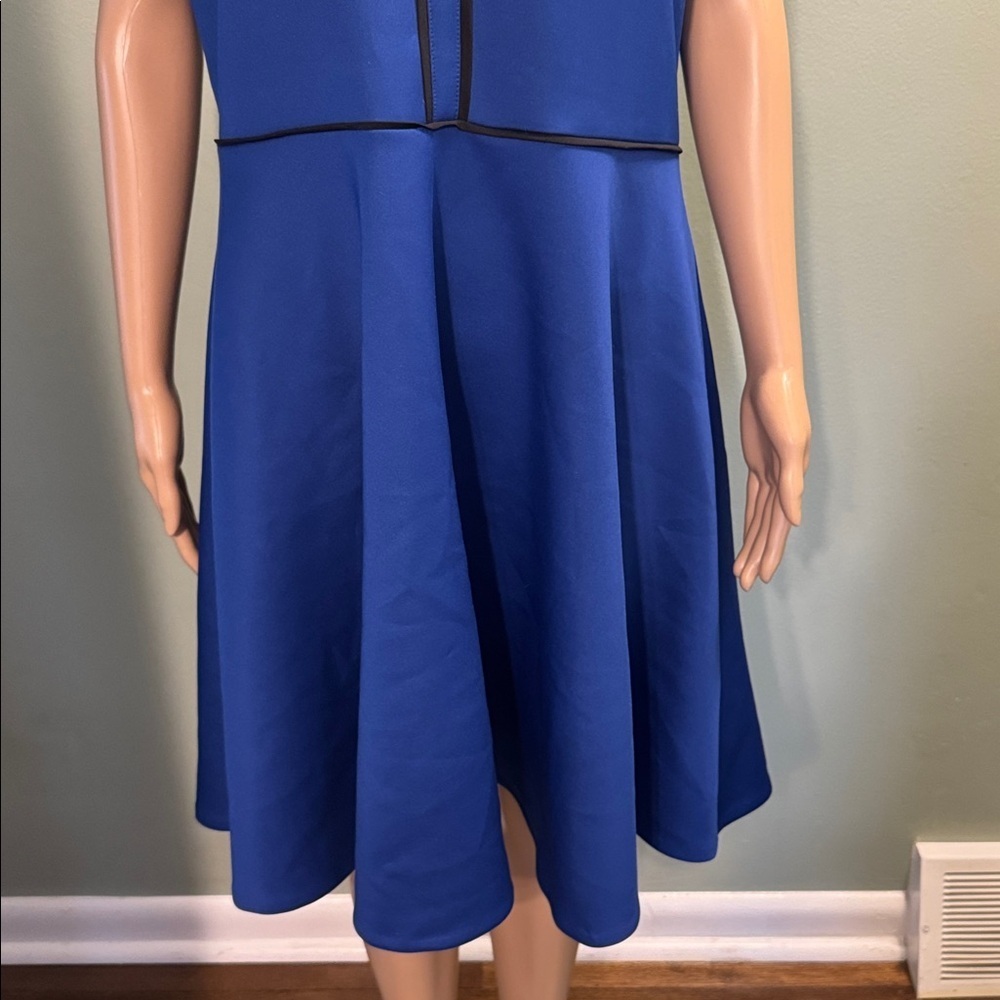 REED Blue Sleeveless V-Neck Dress size Xl - Picture 3 of 5